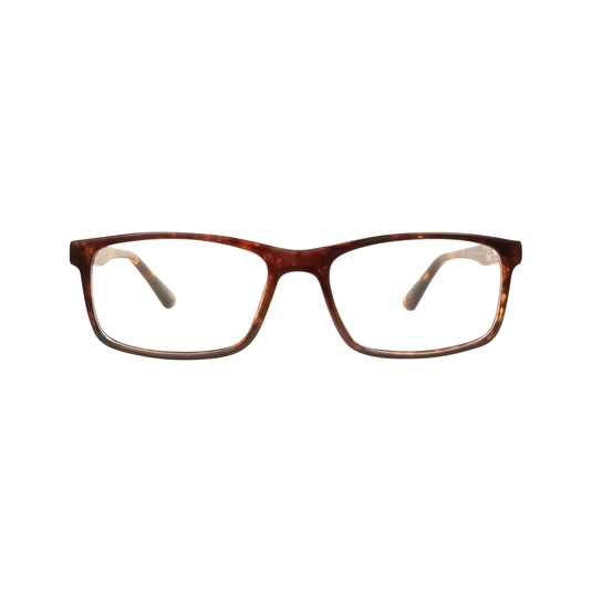 SO Contemporary 4086 Men's Rectangular Glasses - Front View