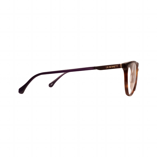 LKB077 - Women's Cat Eye Glasses - Side View
