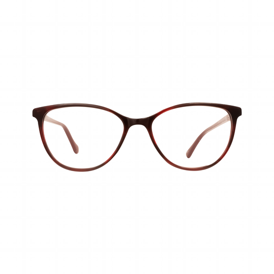 LKB077 - Women's Cat Eye Glasses - Front View