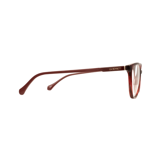 LKB077 - Women's Cat Eye Glasses - Side View