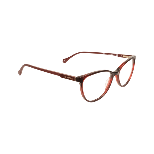 LKB077 - Women's Cat Eye Glasses - Top View