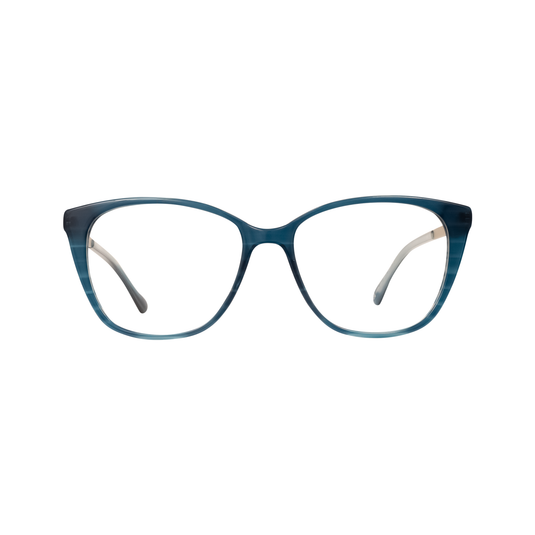 LKB086 - Women's Rectangular Glasses - Front View