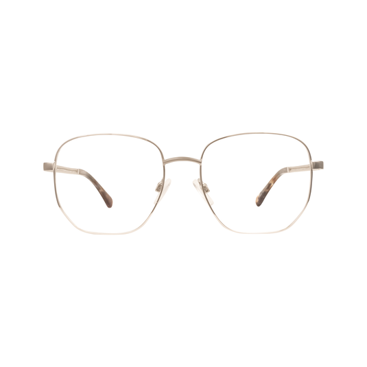 LKB087 - Women's Hexagonal Glasses - Front View