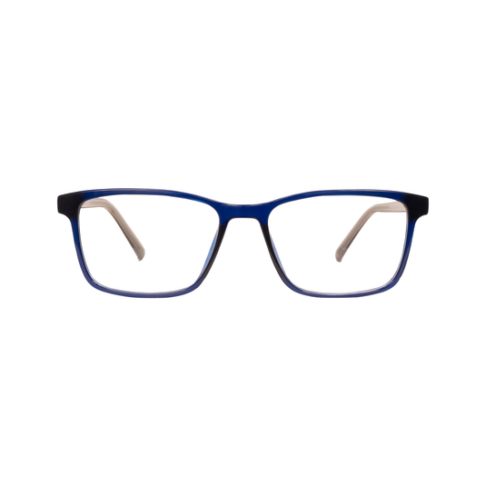 SO Now 842 Men's Rectangular Glasses - Front View