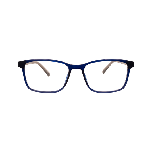 SO Now 848 Men's Rectangular Glasses - Front View