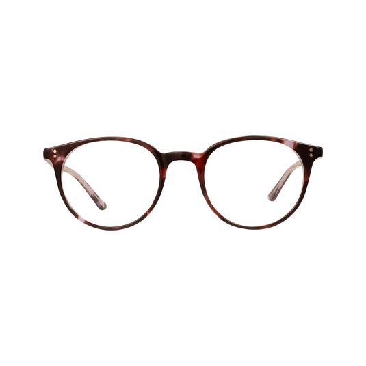 SO Atlas 96 women’s round glasses with soft tortoise patterns - Front View