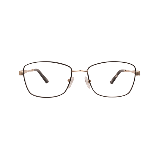 SO Spirited Florence Women's Oversized Rectangular Glasses - Front View