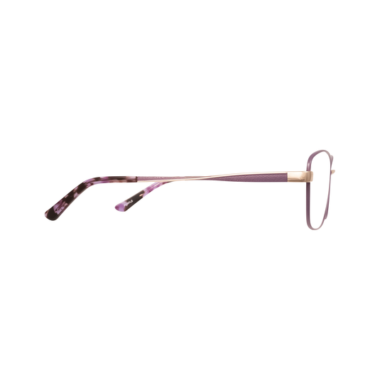 SO Spirited Florence Women's Oversized Rectangular Glasses - Side View