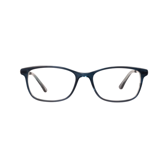 SO Spirited Lily Women's Rectangular Glasses - Front View