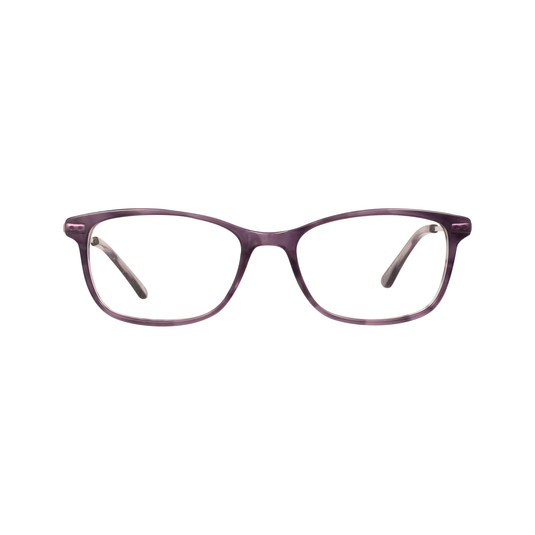 SO Spirited Lily Women's Rectangular Glasses - Front View