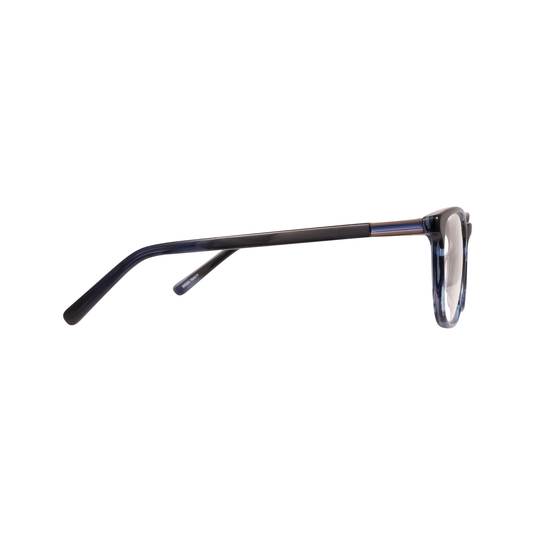 SO Spirited Martin Men's Rectangular Glasses - Side View