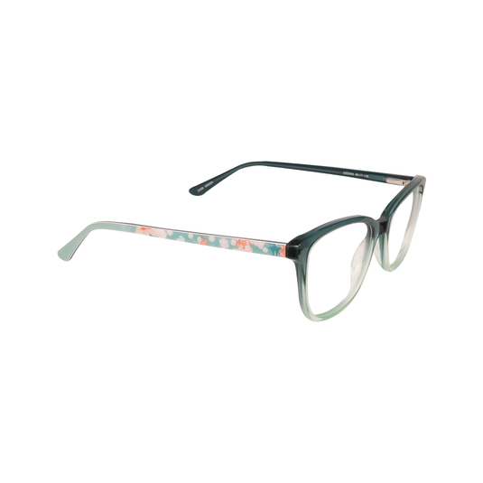 SO Spirited Sienna Women's Rectangular Glasses - Top View