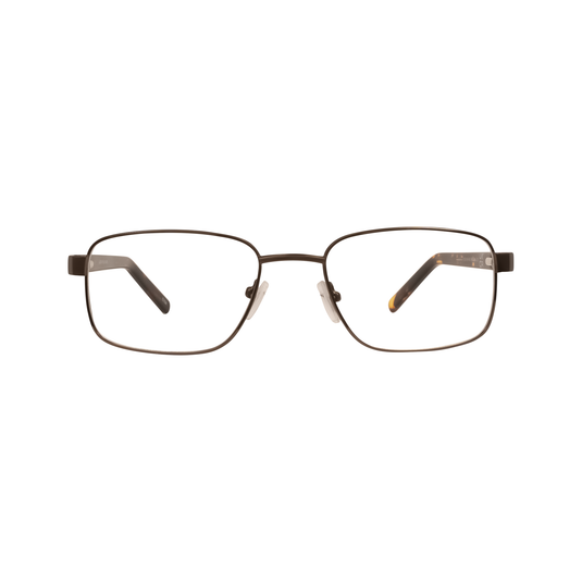 SO Contemporary 4098 Men's Rectangular Glasses - Front View