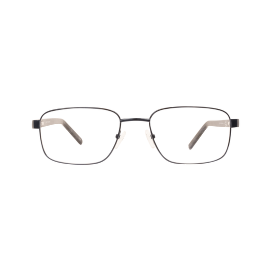 SO Contemporary 4098 Men's Rectangular Glasses - Front View