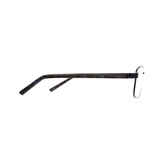 SO Contemporary 4098 Men's Rectangular Glasses - Side View