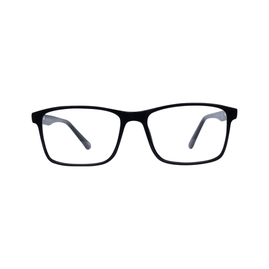 SO Contemporary 4120 Men's Rectangular Glasses - Front View