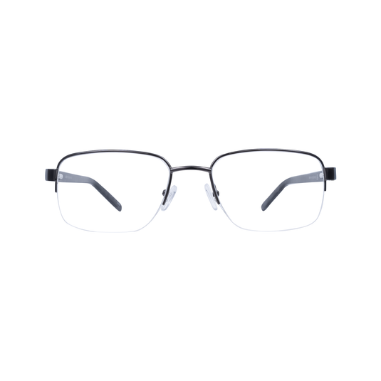 SO Contemporary 4126 Men’s Rectangular Glasses - Front View