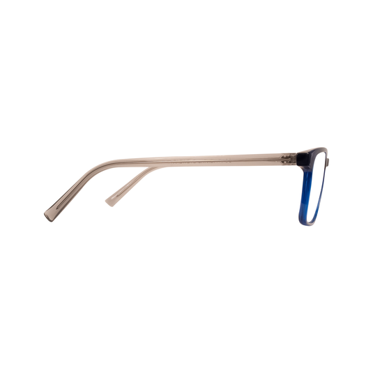 SO Now 842 Men's Rectangular Glasses - Side View