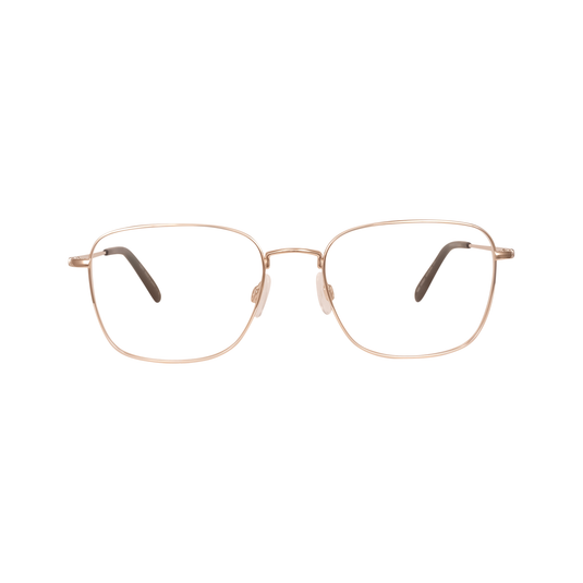 SO Chic 21 Square Titanium Glasses for Men - Front View
