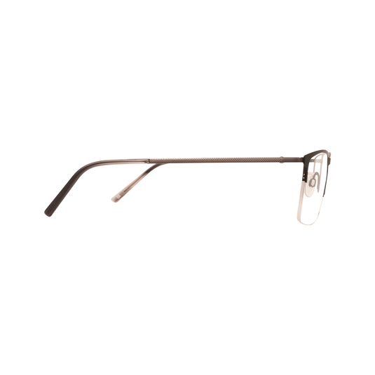 SO Titanium 22 Half-Rim Glasses for Men - Side View
