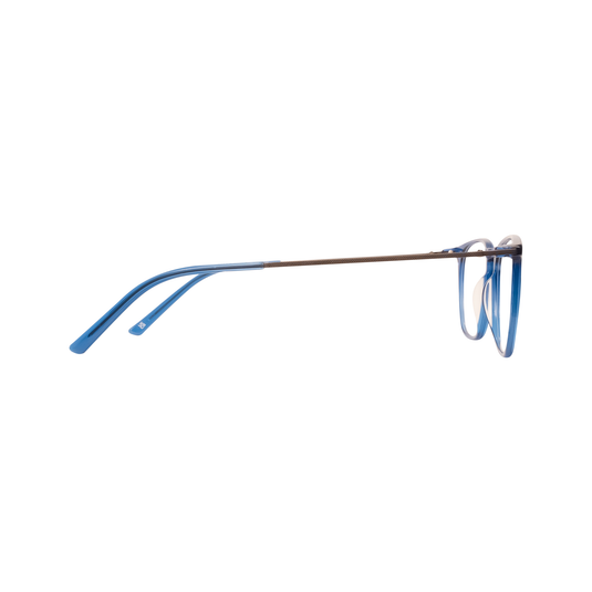 SO Titanium 30 round glasses for men - Side View