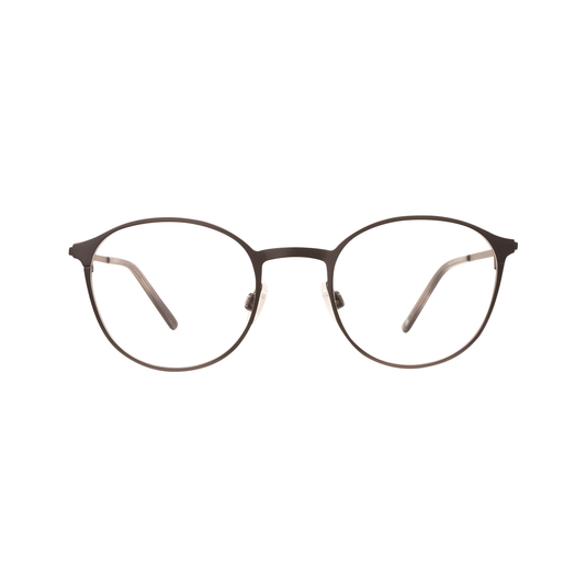 SO Titanium 25 round glasses for men - Font View
